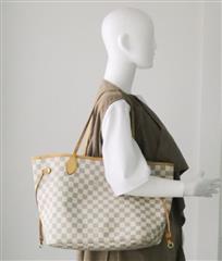 LOUIS VUITTON NEVERFULL MM - DAMIER AZURE